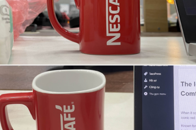 The Iconic Red Nescafé Coffee Mug: A Symbol of Warmth and Comfort